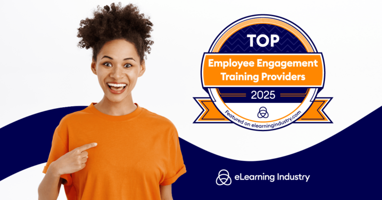 Top Employee Engagement Training Providers 2025 Image With Badge