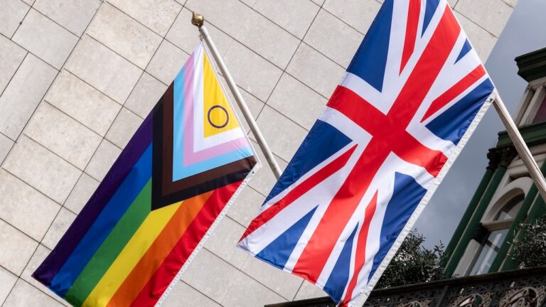 pride flag uk